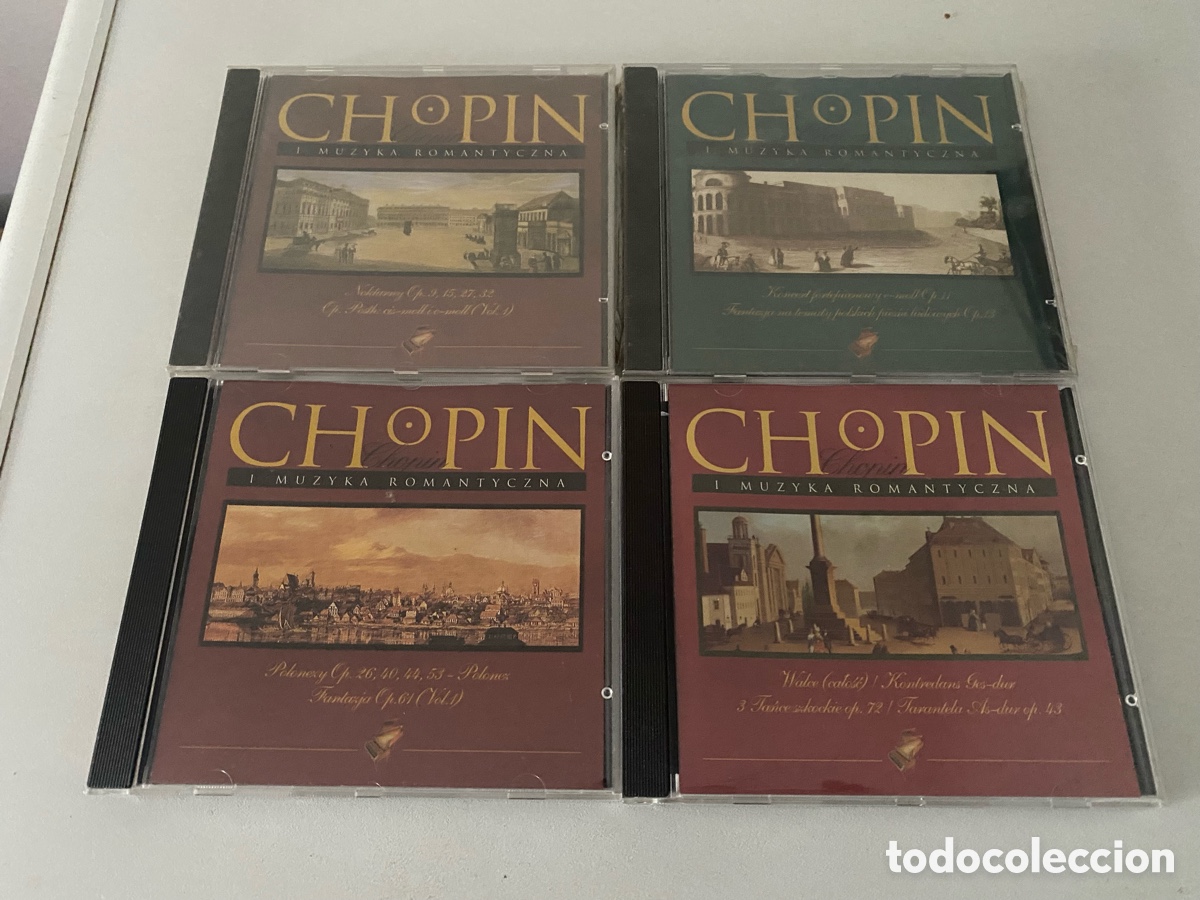 CDs de m&uacute;sica: Chopin I Muzyka Romatyczna 4 Cd (2 Previntados)