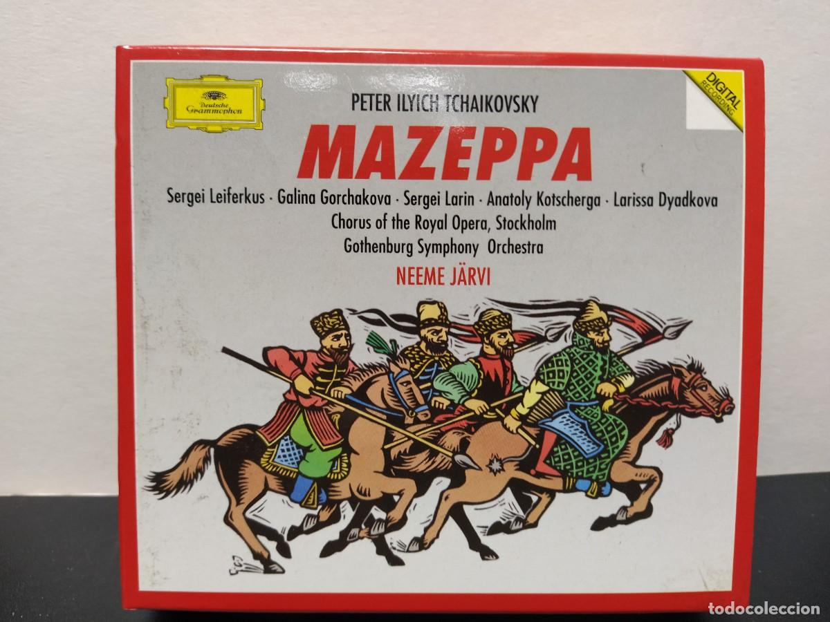 CDs de m&uacute;sica: Tchaikovsky - Neeme J&auml;rvi - Mazeppa (3xCD)