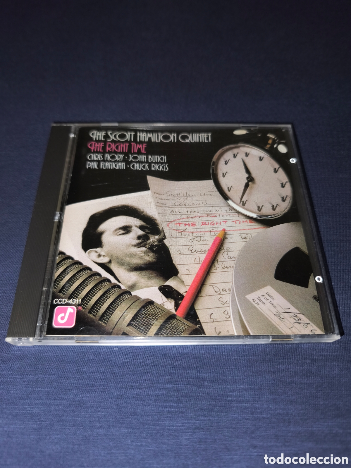 CDs de m&uacute;sica: The Scott Hamilton Quintet The Right Time
