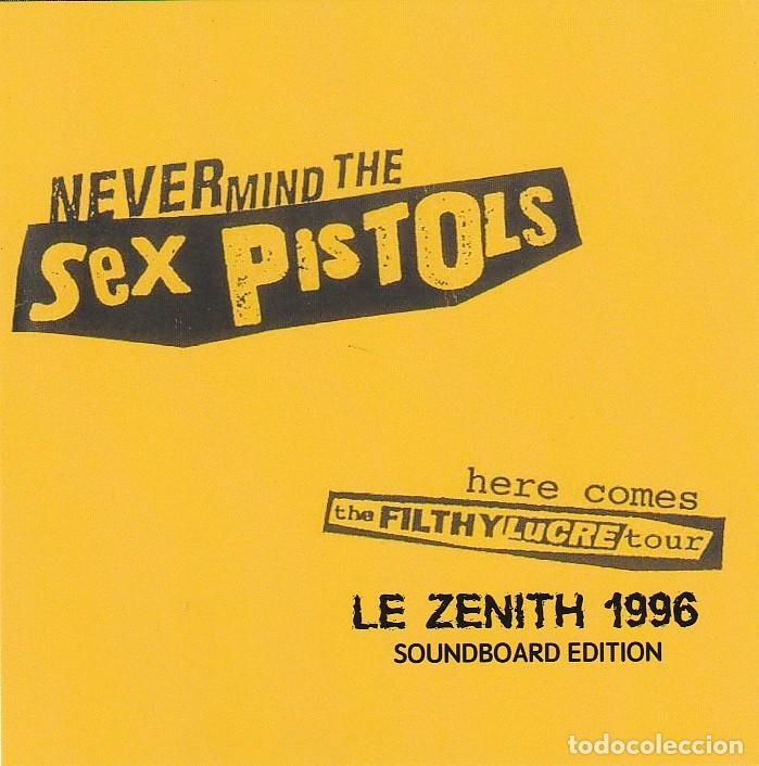 CDs de m&uacute;sica: CD - SEX PISTOLS - Live Paris 1996