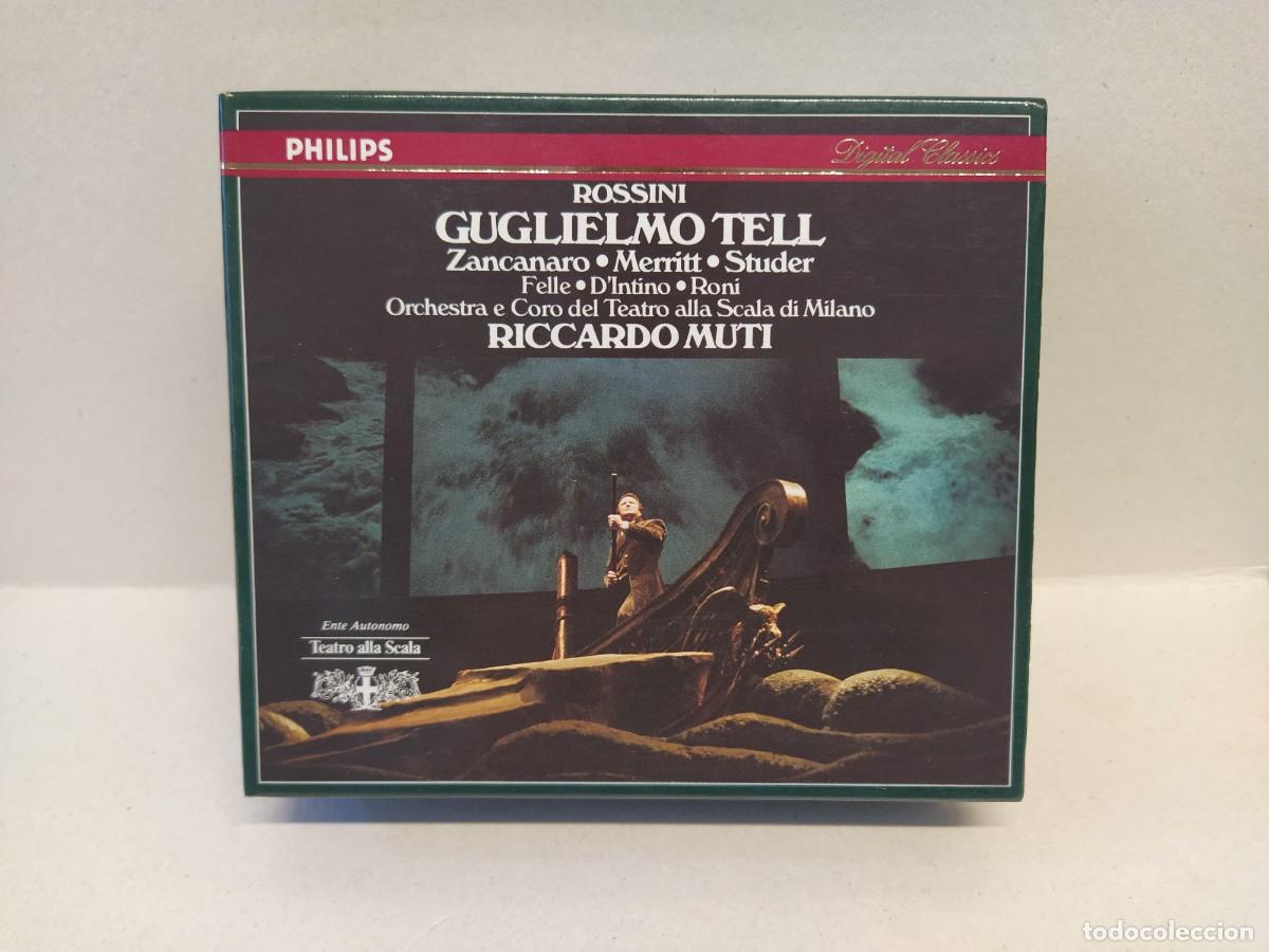 CDs de m&uacute;sica: Rossini - Riccardo Muti - Guglielmo Tell (4xCD)