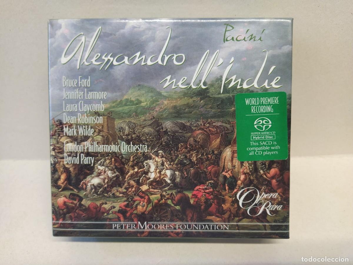 CDs de m&uacute;sica: Pacini - Carlo Rizzi - Allesandro Nell&rsquo;Indie (3xCD)