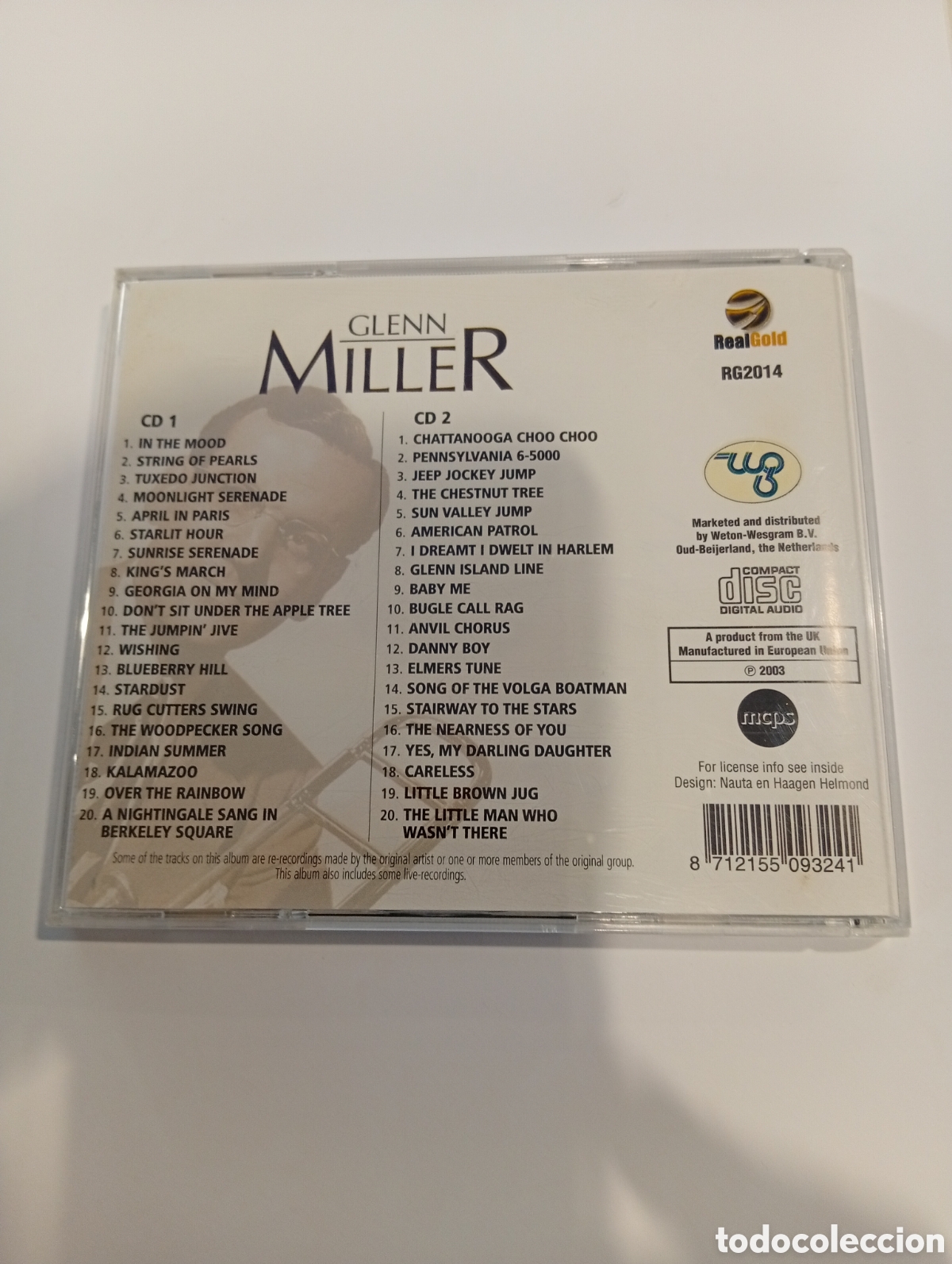 CDs de m&uacute;sica: Glenn Miller 40 tracks 2 CD - Foto 2