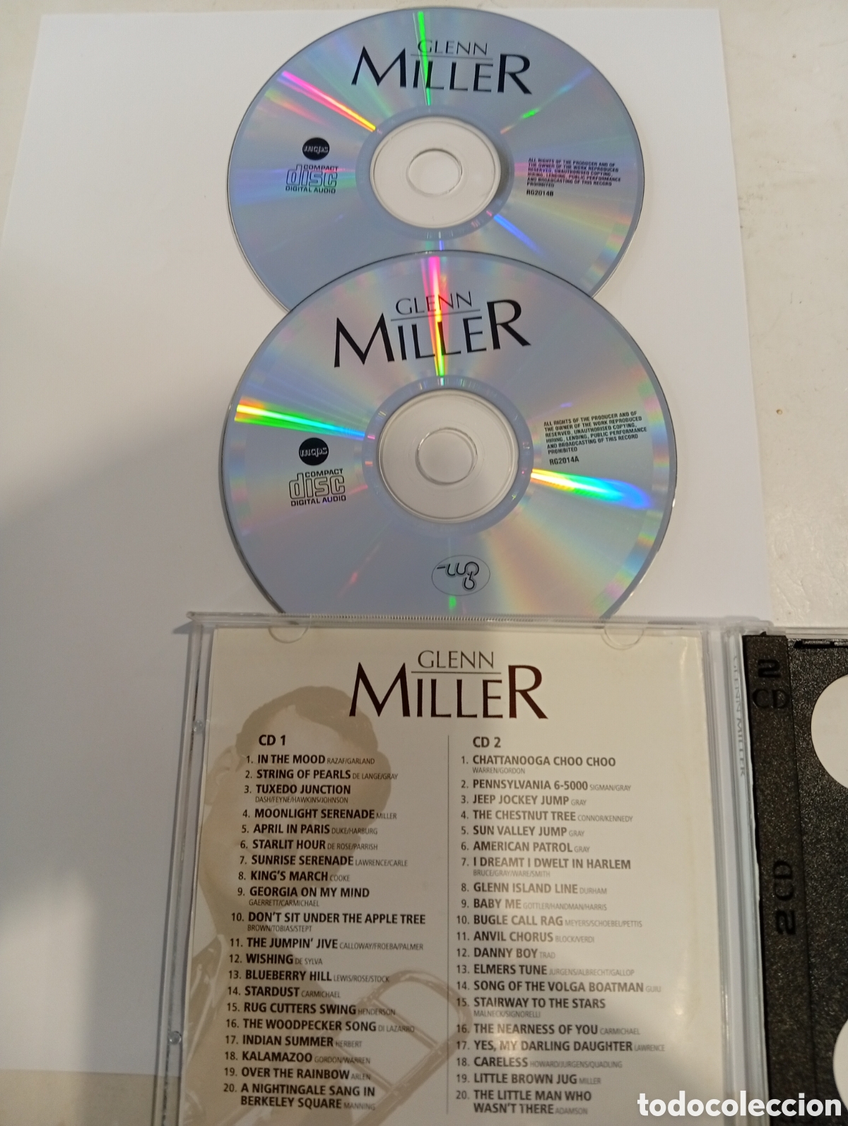 CDs de m&uacute;sica: Glenn Miller 40 tracks 2 CD - Foto 3