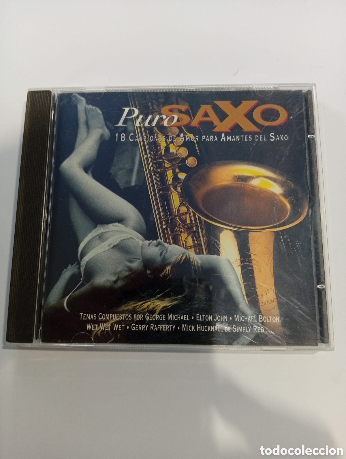 CDs de m&uacute;sica: Puro Saxo 18 canciones de amor para amantes del saxo