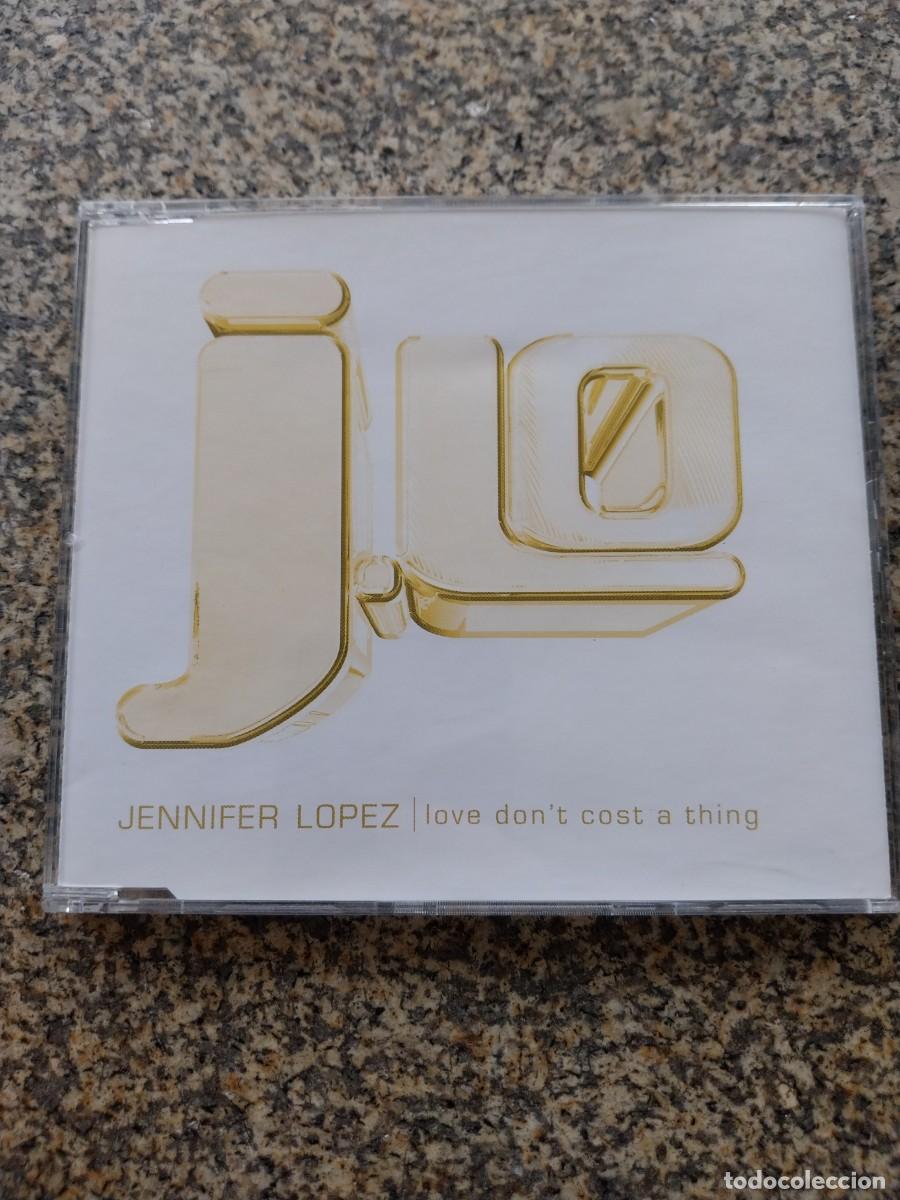 CDs de m&uacute;sica: CD -- JENNIFER LOPEZ - LOVE DON'T COST A THING -- SINGLE PROMOCIONAL --