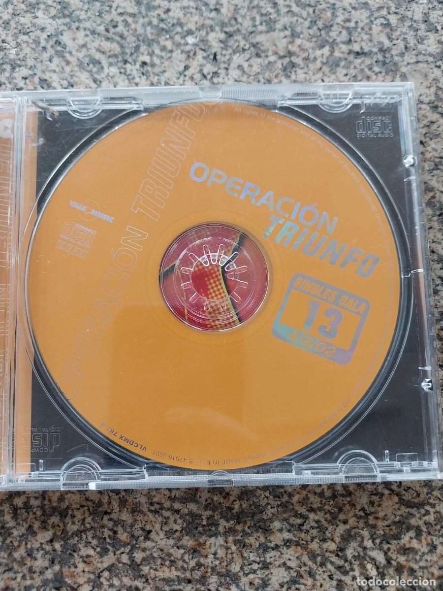 CDs de m&uacute;sica: CD -- OPERACION TRIUNFO -- SINGLES GALA 13 --