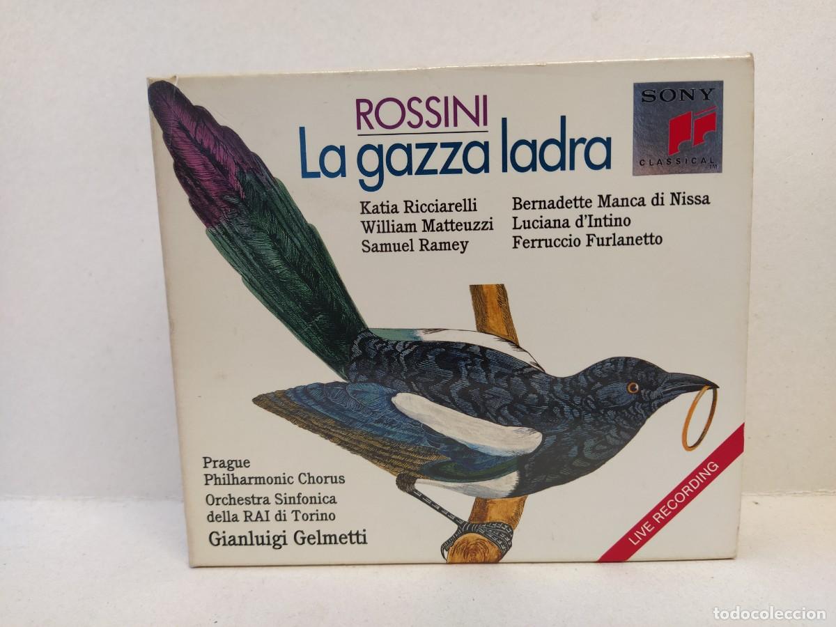 CDs de m&uacute;sica: Rossini - Gianluigi Gelmetti - La Gazza Ladra (3xCD)
