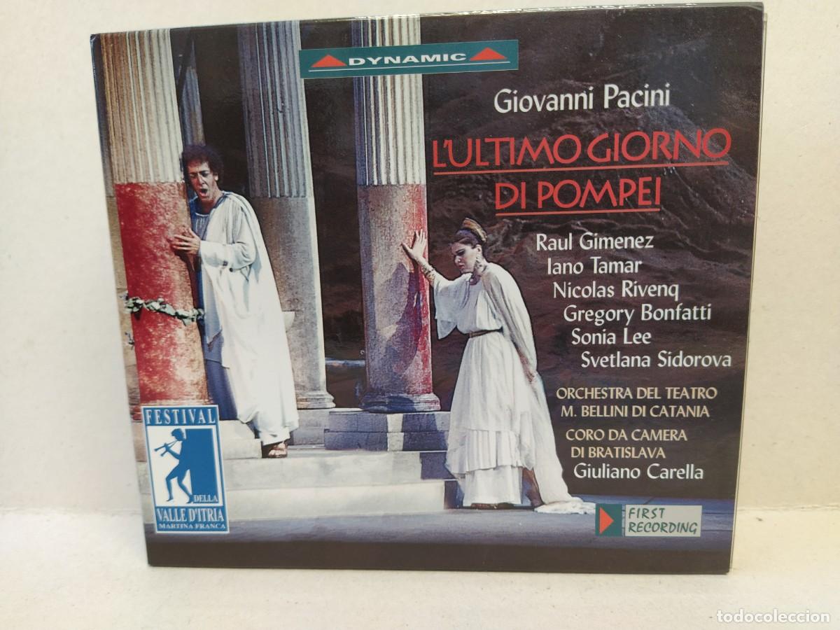CDs de m&uacute;sica: Pacini - Giuliano Carella- - L'Ultimo Giorno Di Pompei (2xCD)