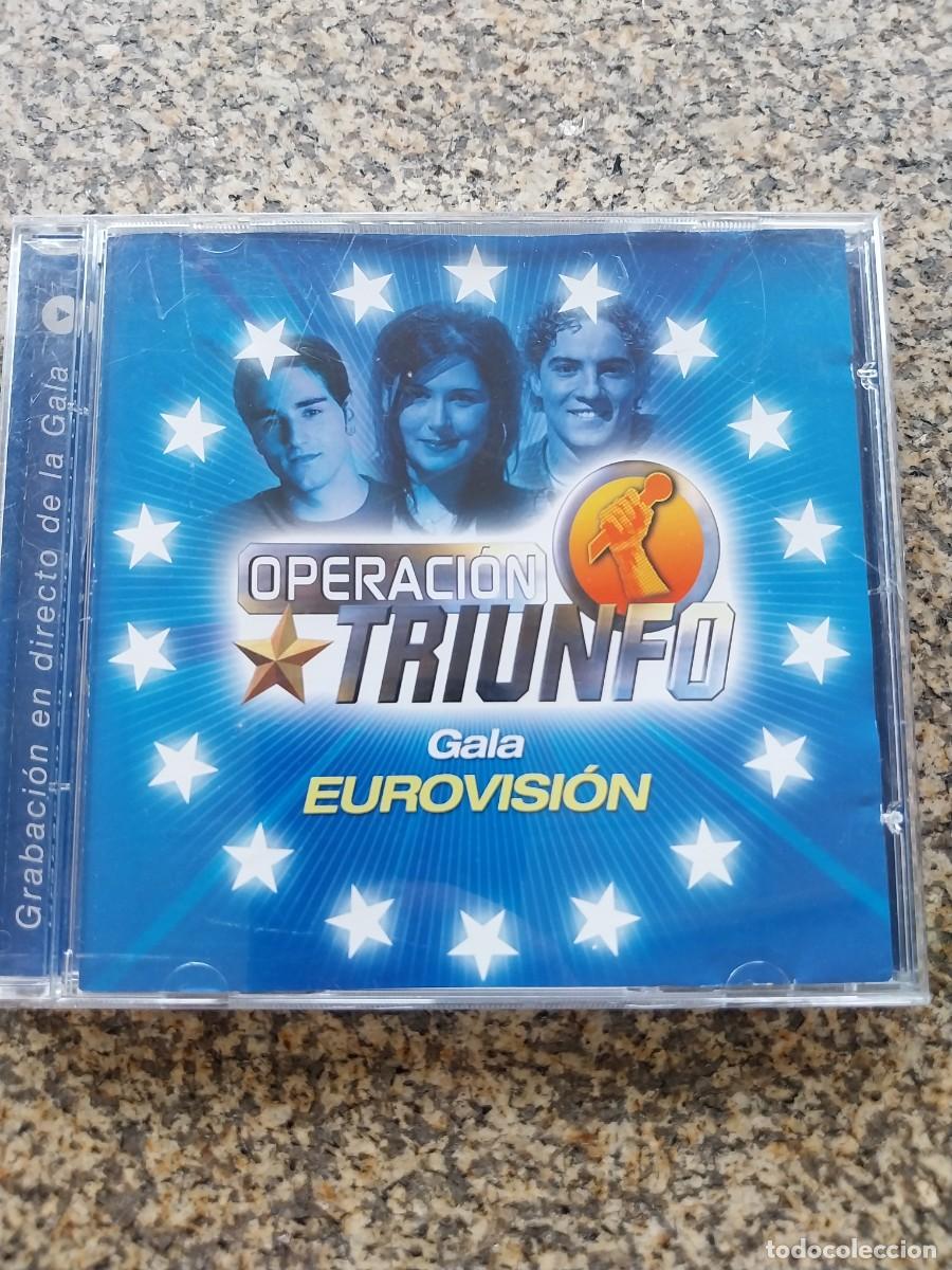 CDs de m&uacute;sica: CD -- OPERACION TRIUNFO -- GALA EUROVISION --