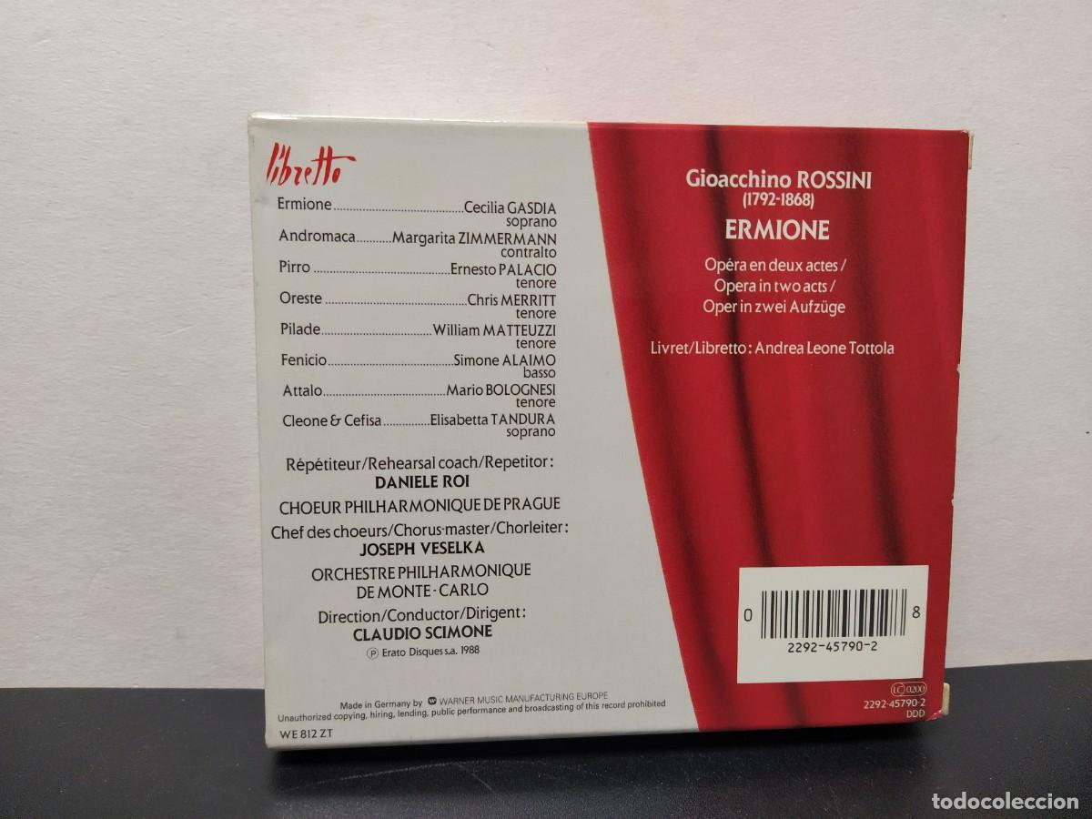 CDs de m&uacute;sica: Rossini - Claudio Scimone - Ermione (2xCD) - Foto 2