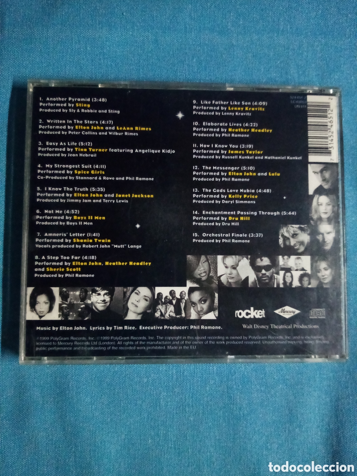 CDs de m&uacute;sica: CD ELTON JOHN AND TIM RICES - Foto 2