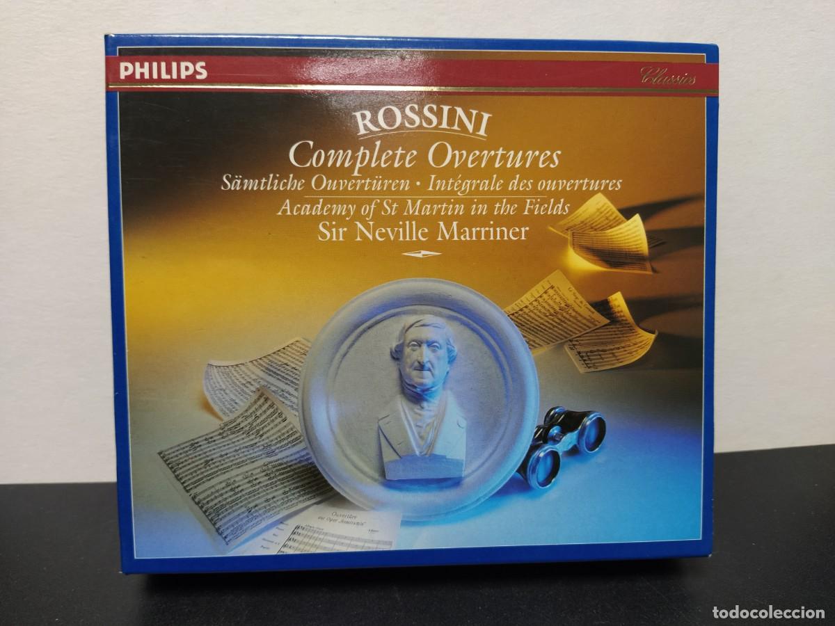 CDs de m&uacute;sica: Rossini -Sir Neville Marriner - Complete Overtures (3xCD)