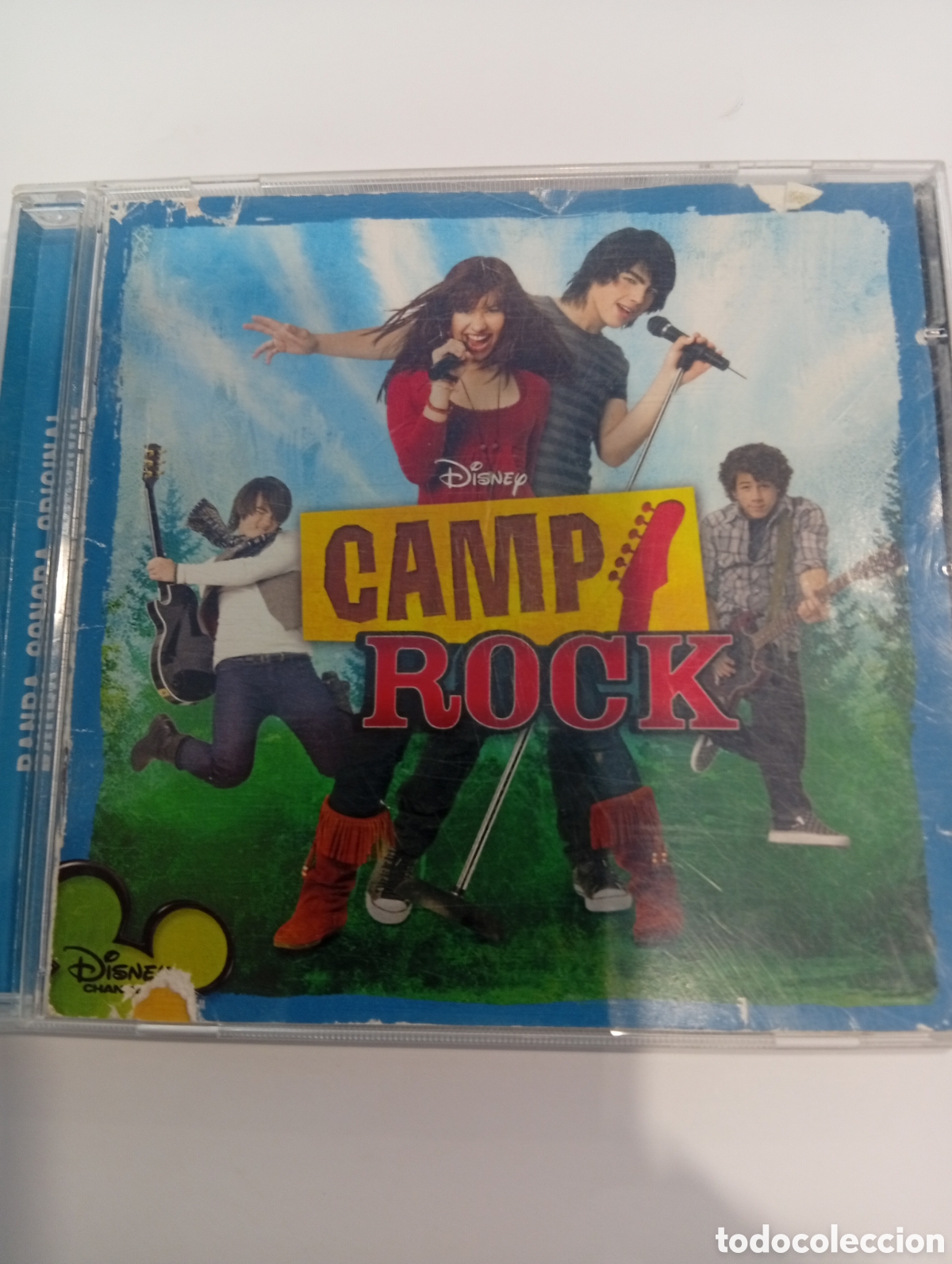 CDs de m&uacute;sica: Camp Rock BSO Demi Lovato y Jonas Brothers