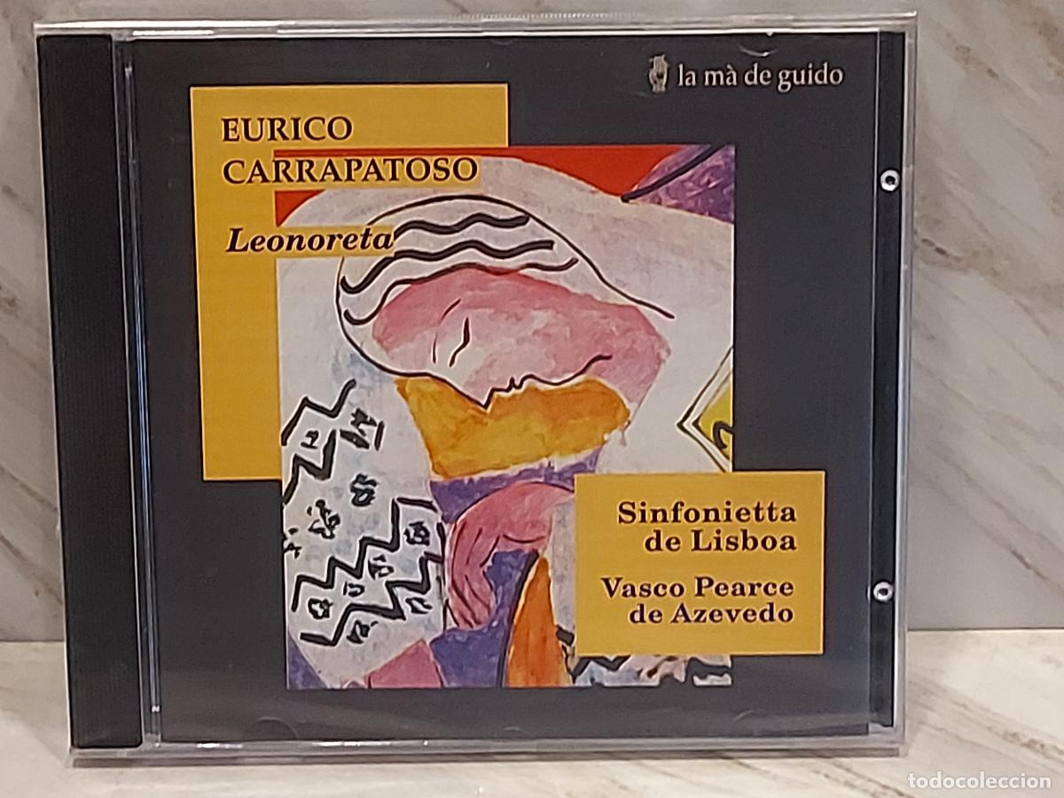 CDs de m&uacute;sica: EURICO CARRAPATOSO | LEONORETA | SINFONIETTA DE LISBOA | LA M&Agrave; DE GUIDO | 2001 | CD PRECINTADO