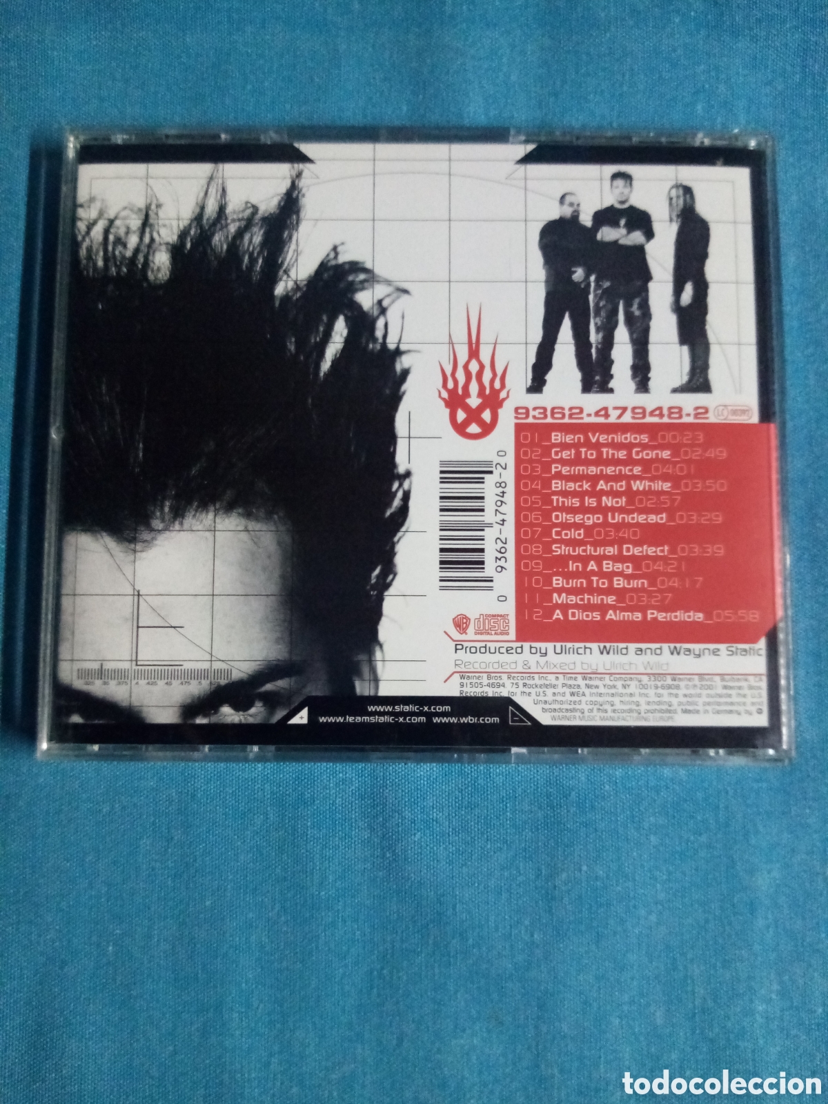 CDs de m&uacute;sica: CD STATIC-X. Machine - Foto 2