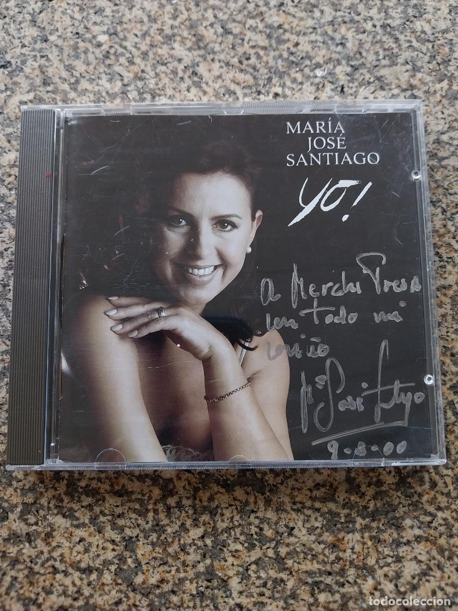 CDs de m&uacute;sica: CD -- MARIA JOSE SANTIAGO -- YO -- DEDICATORIA EN LA PORTADA --