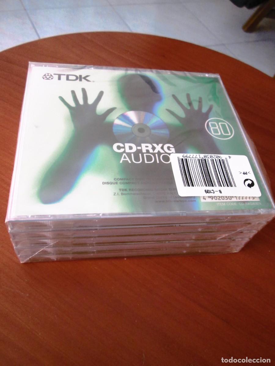 CDs de m&uacute;sica: CD AUDIO REGRABABLE - CD-RXG - 80 MINUTOS