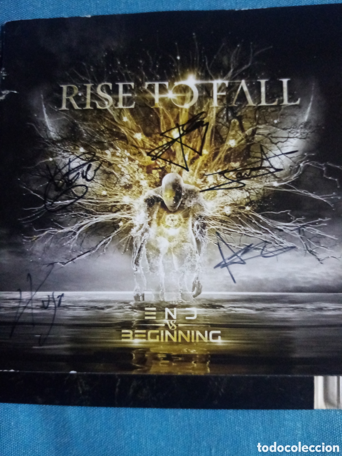 CDs de m&uacute;sica: CD RISE TO FALL end beginning - Foto 3