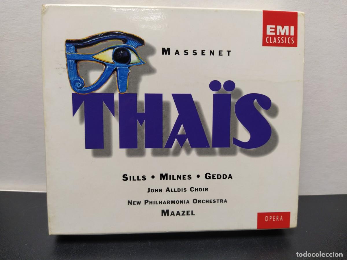 CDs de m&uacute;sica: Massenet - Maazel - Tha&iuml;s (2xCD) - Foto 1