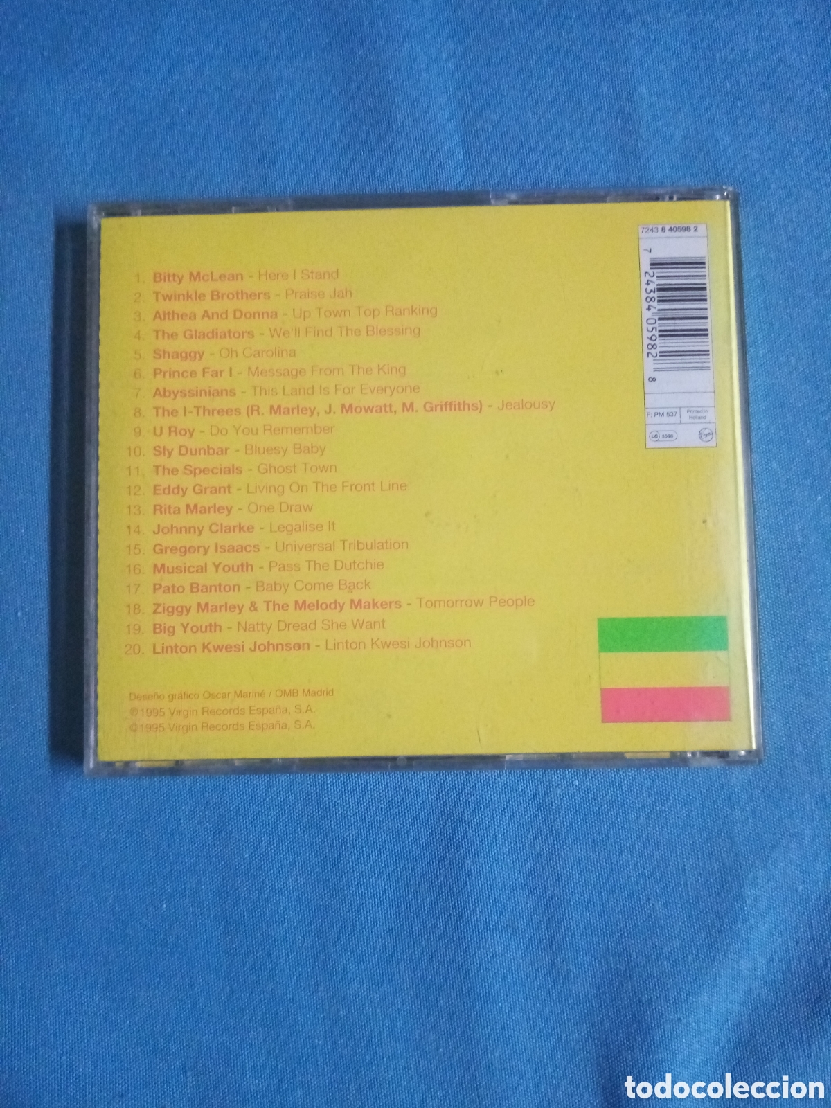 CDs de m&uacute;sica: CD 20 &Eacute;XITOS REGGAE PARA FLIPAR - Foto 2