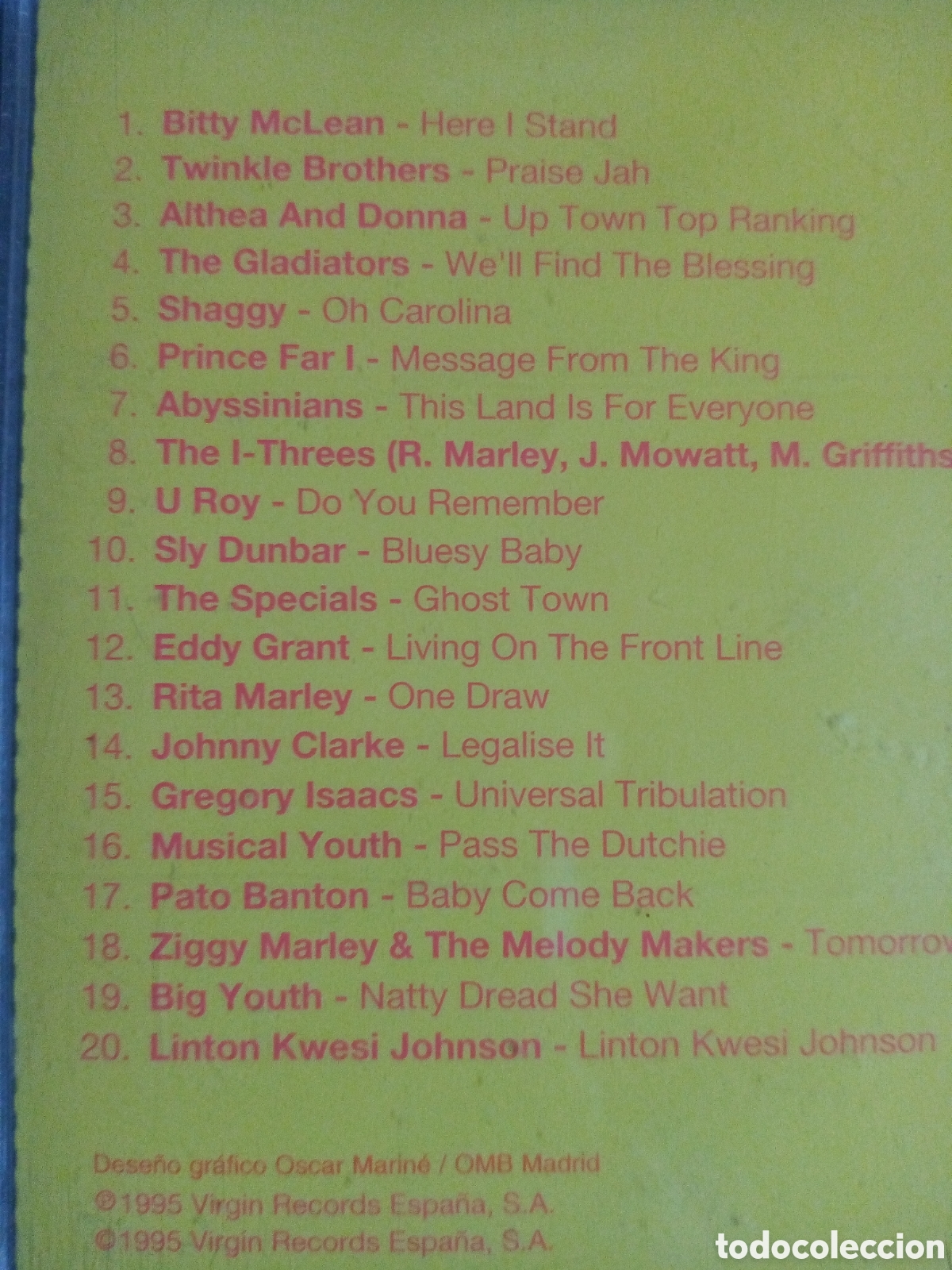 CDs de m&uacute;sica: CD 20 &Eacute;XITOS REGGAE PARA FLIPAR - Foto 3