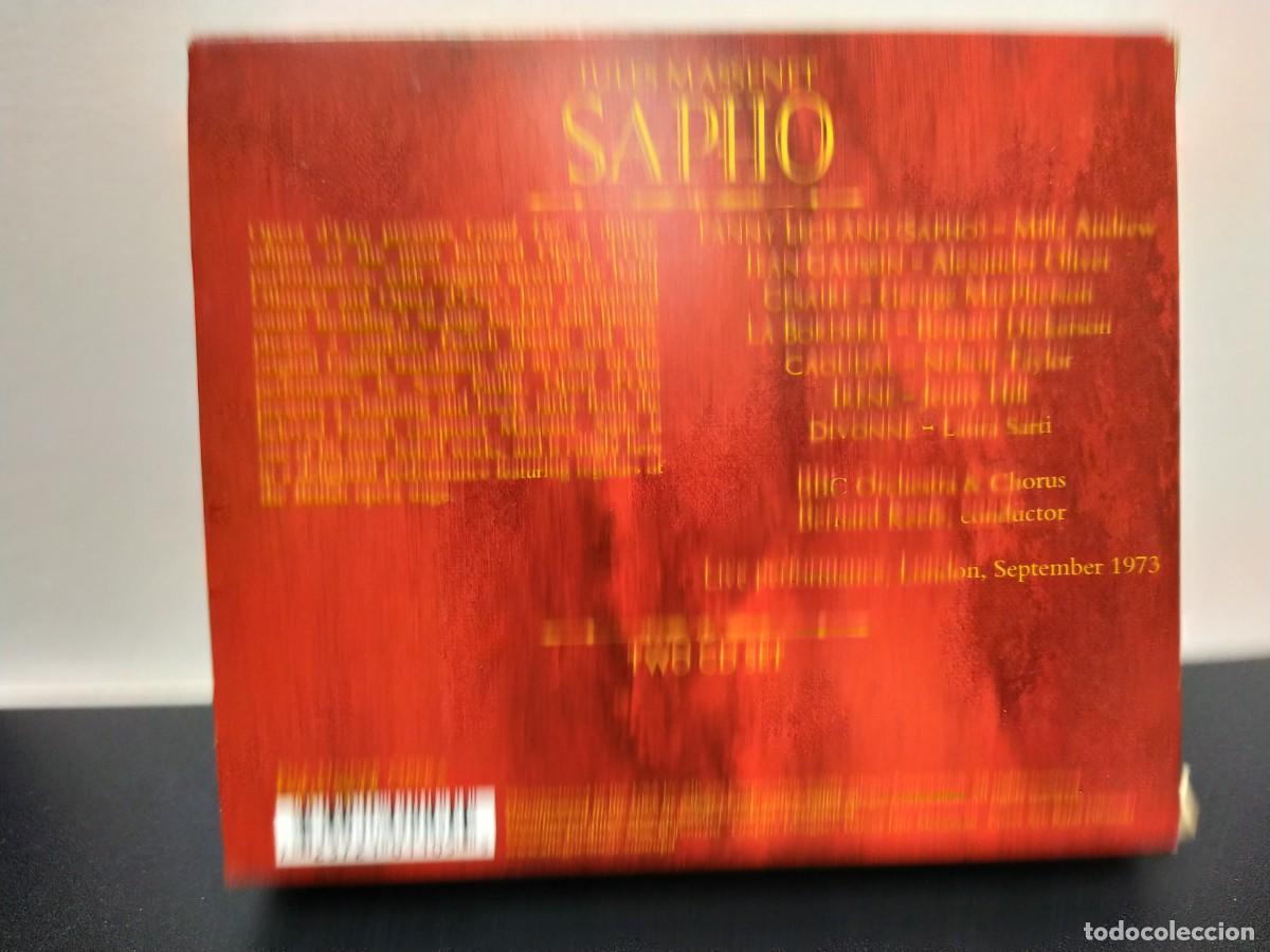 CDs de m&uacute;sica: Massenet - Bernard Keefe - Sapho (2xCD) - Foto 2