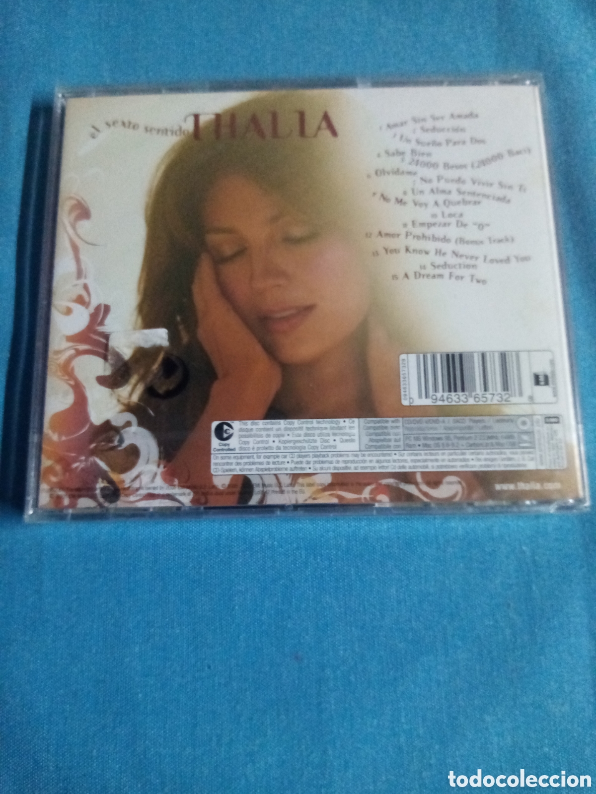 CDs de m&uacute;sica: CD PRECINTADO THALIA El sexto sentido - Foto 2