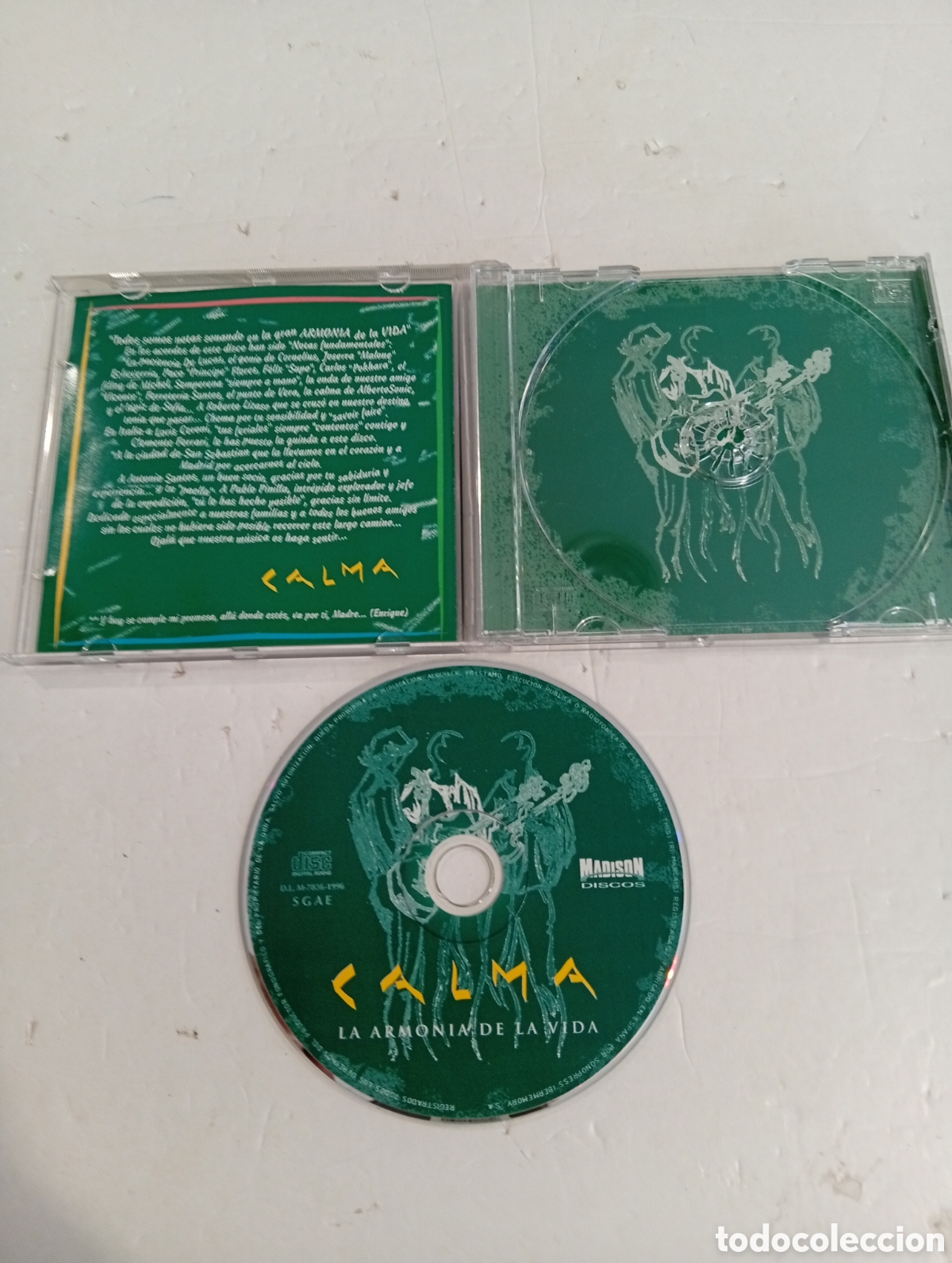 CDs de m&uacute;sica: Calma La armon&iacute;a de la vida - Foto 3