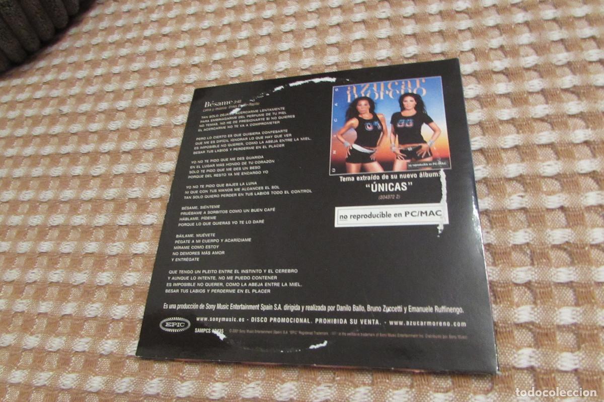 CDs de m&uacute;sica: AZUCAR MORENO-BESAME CD SINGLE - Foto 4