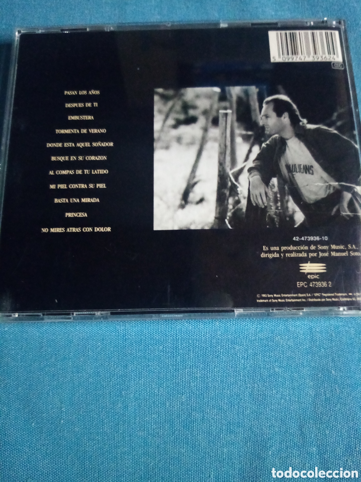 CDs de m&uacute;sica: CD JOS&Eacute; MANUEL SOTO tormenta de verano - Foto 2