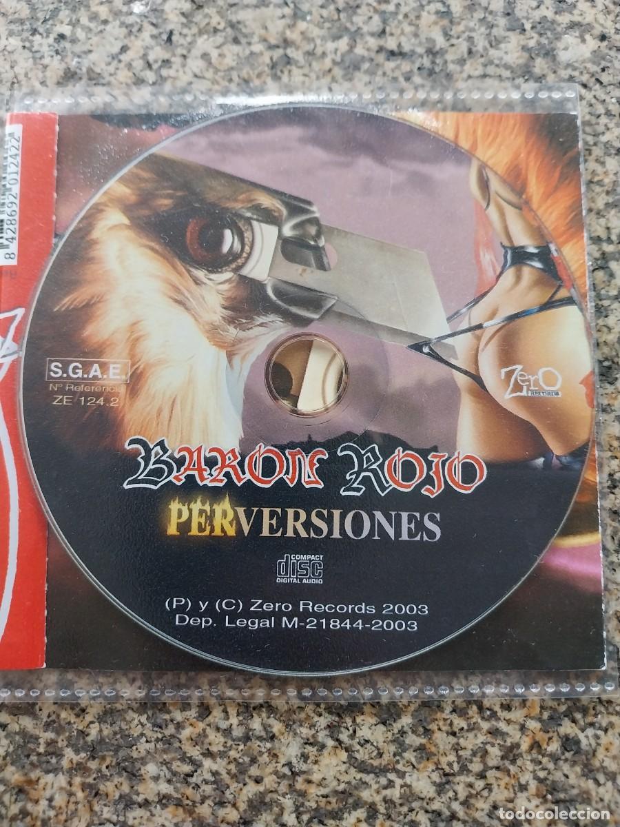 CDs de m&uacute;sica: CD -- BARON ROJO -- PERVERSIONES --