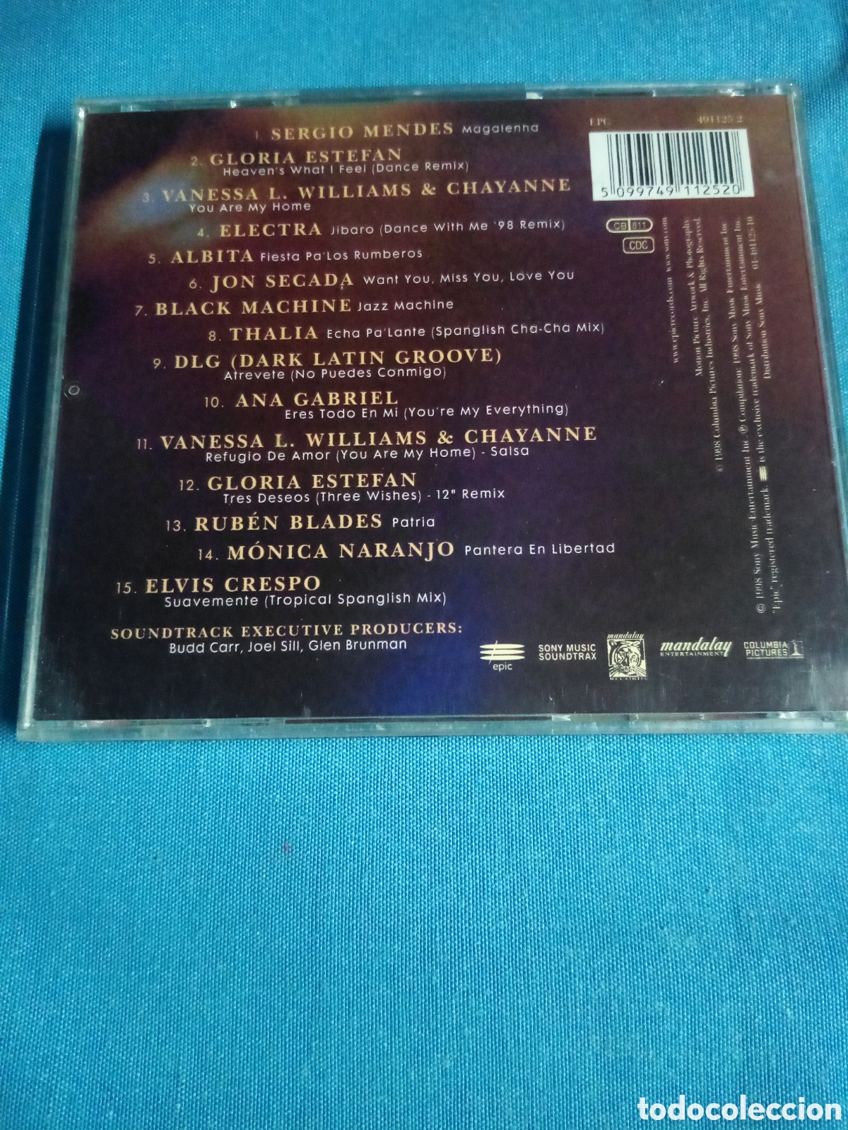CDs de m&uacute;sica: CD BANDA SONORA DANCE WITH ME - Foto 2