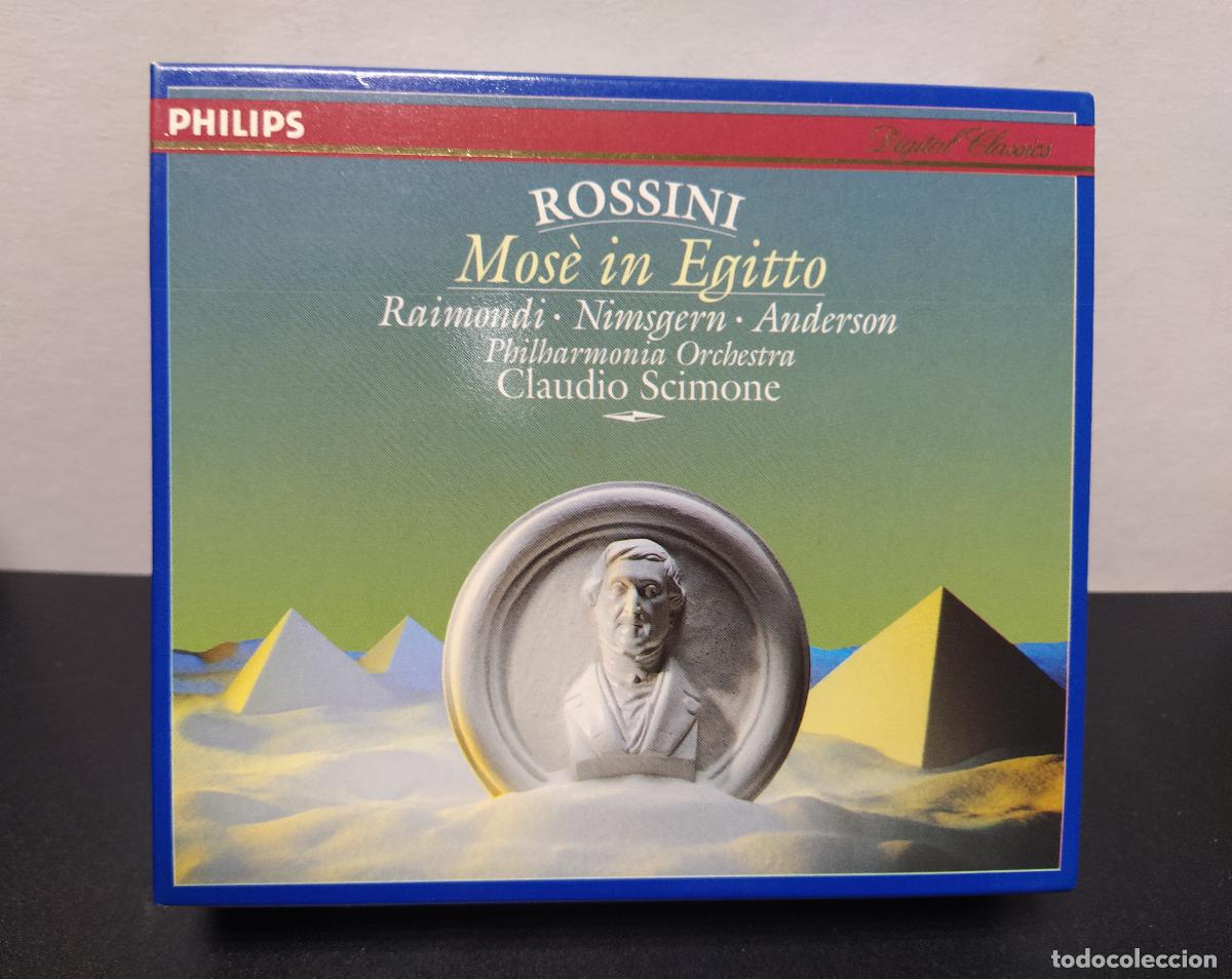 CDs de m&uacute;sica: Rossini - Claudio Scimone - Mos&egrave; In Egitto (2xCD)