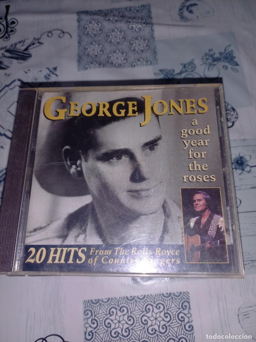 CDs de m&uacute;sica: GEORGE JONES ( A GOOD YEAR FOR THE ROSES ) - CD