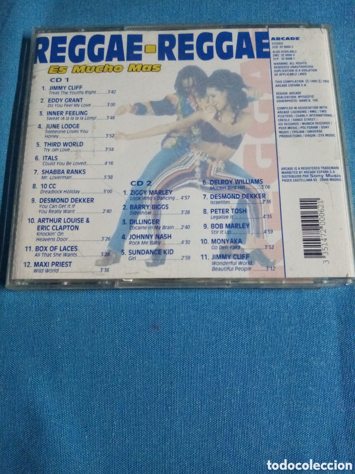 CDs de m&uacute;sica: DOBLE CD REGGAE REGGAE - Foto 2