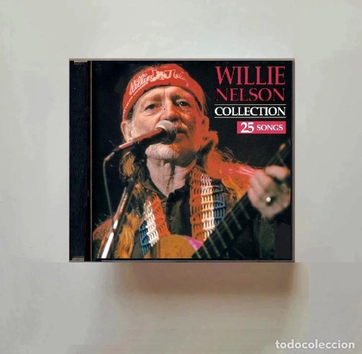 CDs de m&uacute;sica: WILLIE NELSON. COLLECTION. 25 SONGS. RECOPILATORIO. CD.