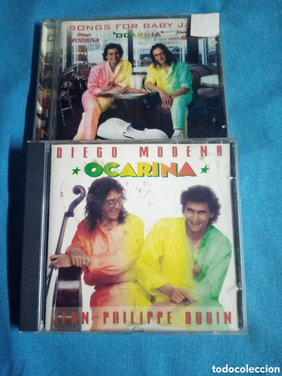 CDs de Musique: 2 CDS OCARINA Diego Modena Y Jean philippe audin