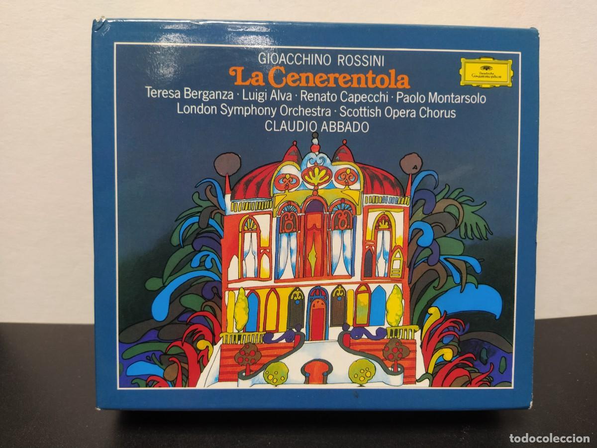 CDs de m&uacute;sica: Rossini - Claudio Abbado - La Cenerentola (2xCD)