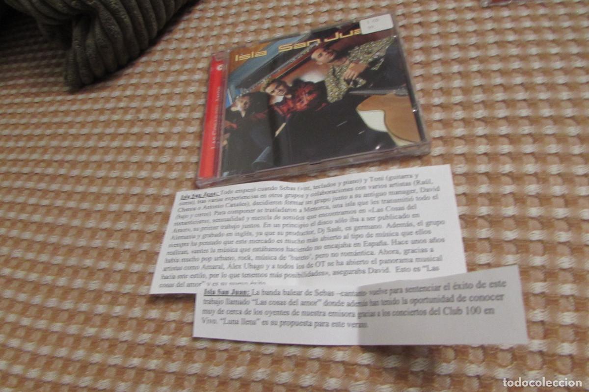 CDs de m&uacute;sica: ISLA SAN JUAN LAS COSAS DEL AMOR CD CADENA 100