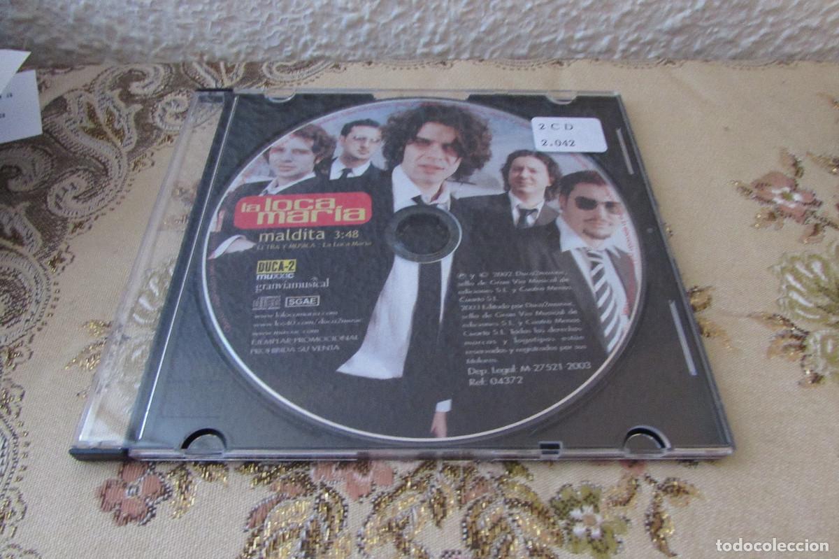 CDs de m&uacute;sica: La loca Mar&iacute;a - Maldita - CD single