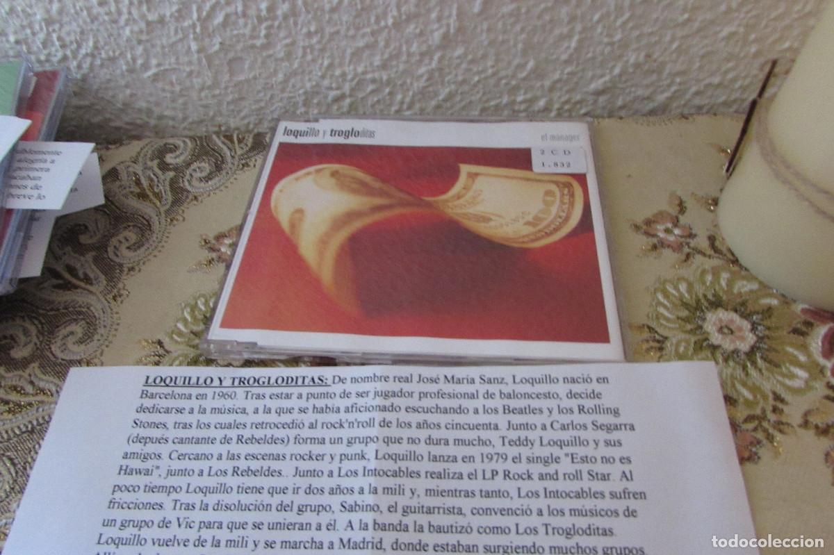 CDs de m&uacute;sica: EL MANAGER LOQUILLO Y TROGLODITAS CD SINGLE CADENA 100