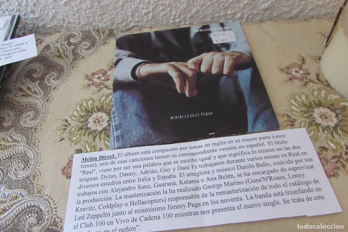CDs de m&uacute;sica: MELON DIESEL - NAUFRAGO EN EL PE&Ntilde;&Oacute;N - CD SINGLE CADENA 100
