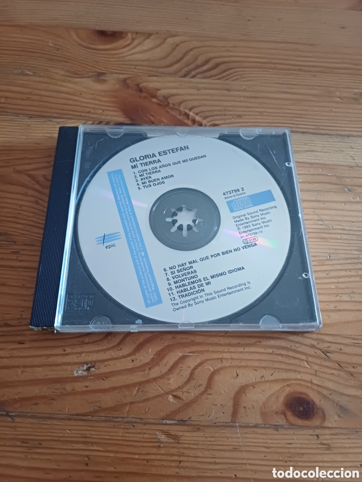 CDs de m&uacute;sica: Gloria Estefan Mi tierra CD ( Cuba Caribe Latina )