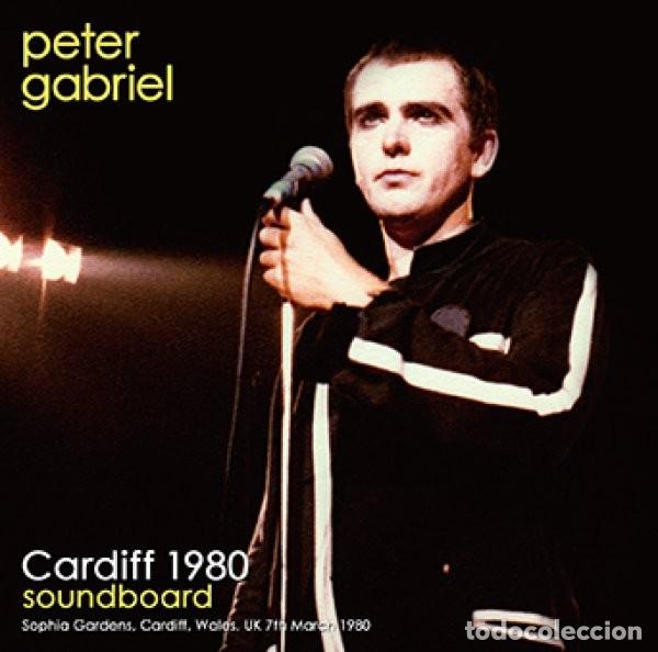 CDs de m&uacute;sica: 2 CD's - Peter GABRIEL - Live Cardiff 1980