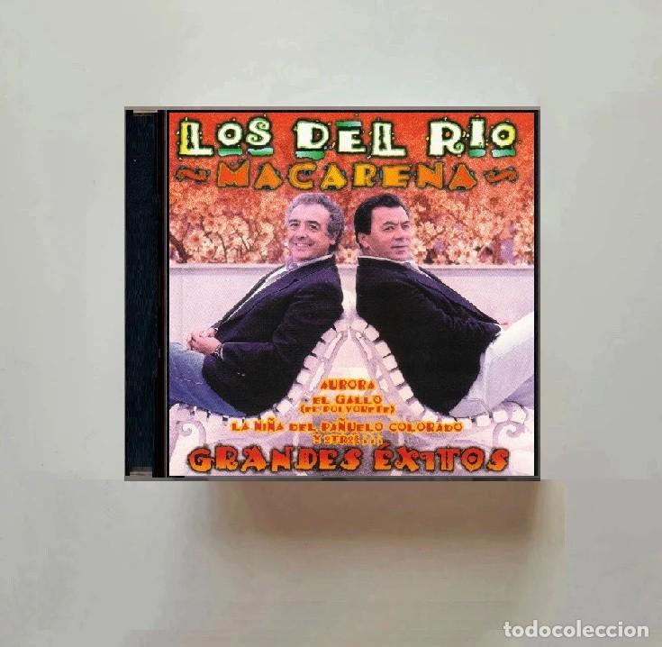 CDs de m&uacute;sica: LOS DEL RIO. GRANDES EXITOS. MACARENA. AURORA. EL GALLO. Y OTRAS. RECOPILATORIO. CD.