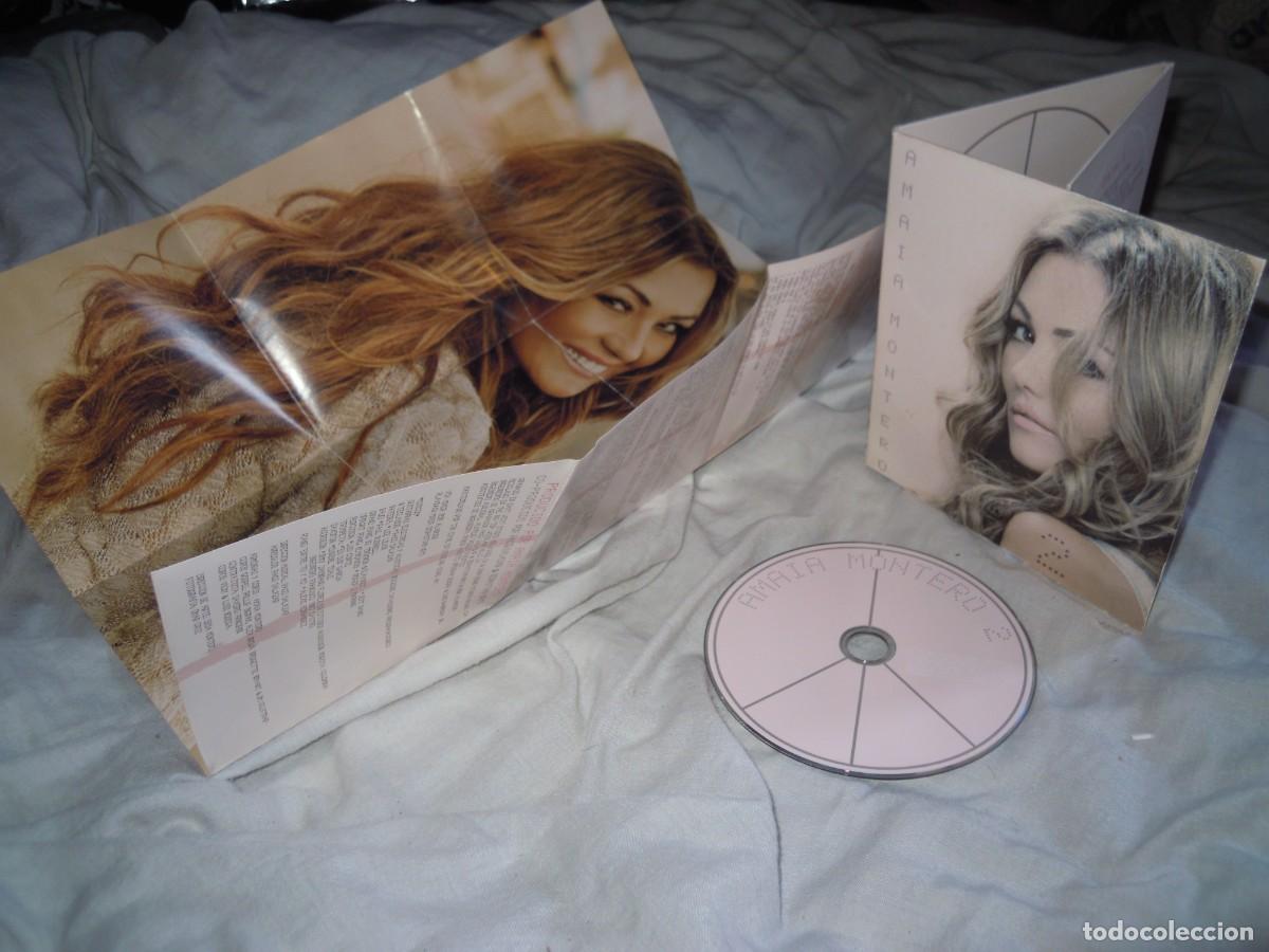 CDs de m&uacute;sica: CD AMAIA MONTERO '2' SONT 2011 TRIPLE PLATINO VENTAS, CARPETA TRIPTICO, LETRAS EN P&Oacute;STER