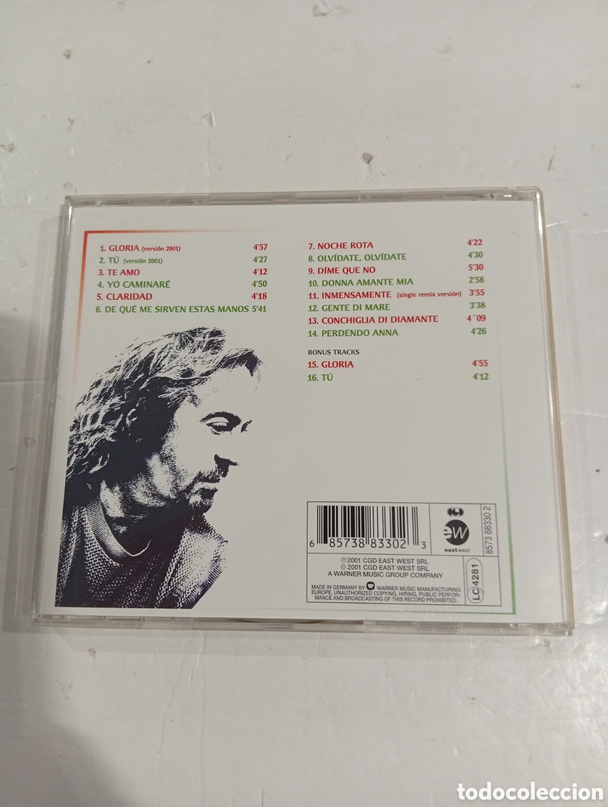 CDs de m&uacute;sica: Umberto Tozzi Grandes &eacute;xitos - Foto 2