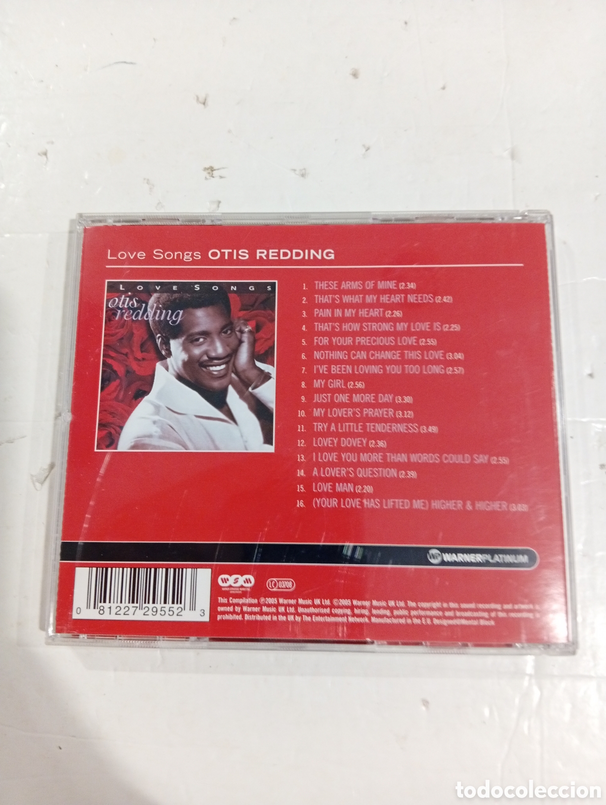 CDs de m&uacute;sica: Otis Redding Love Songs - Foto 2
