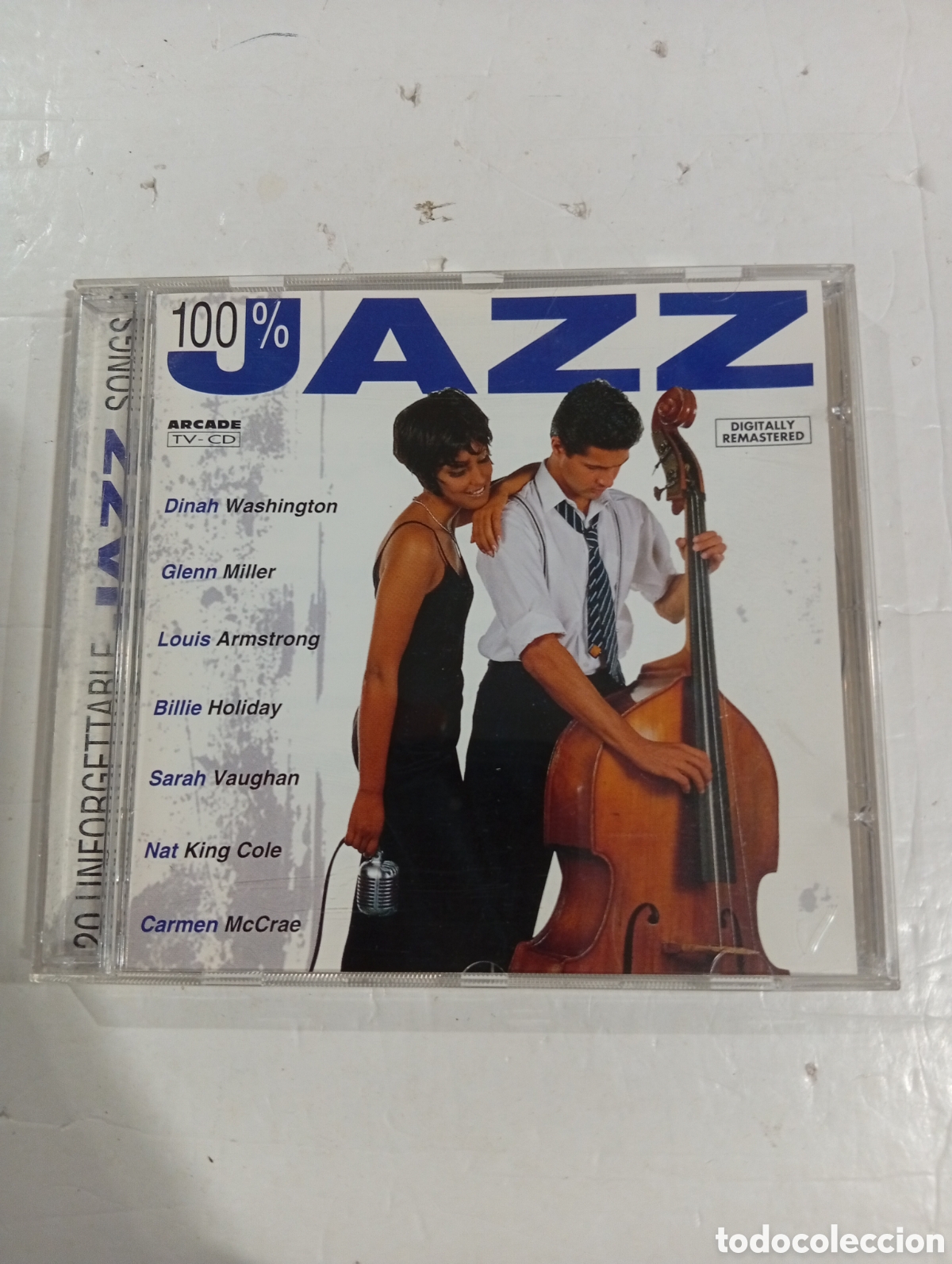 CDs de m&uacute;sica: 100% Jazz 20 Unforgettable Jazz songs